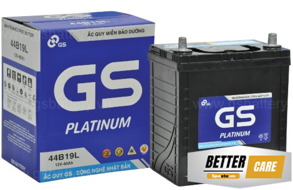 ẮC QUY GS MF 44B19L 12V 40AH