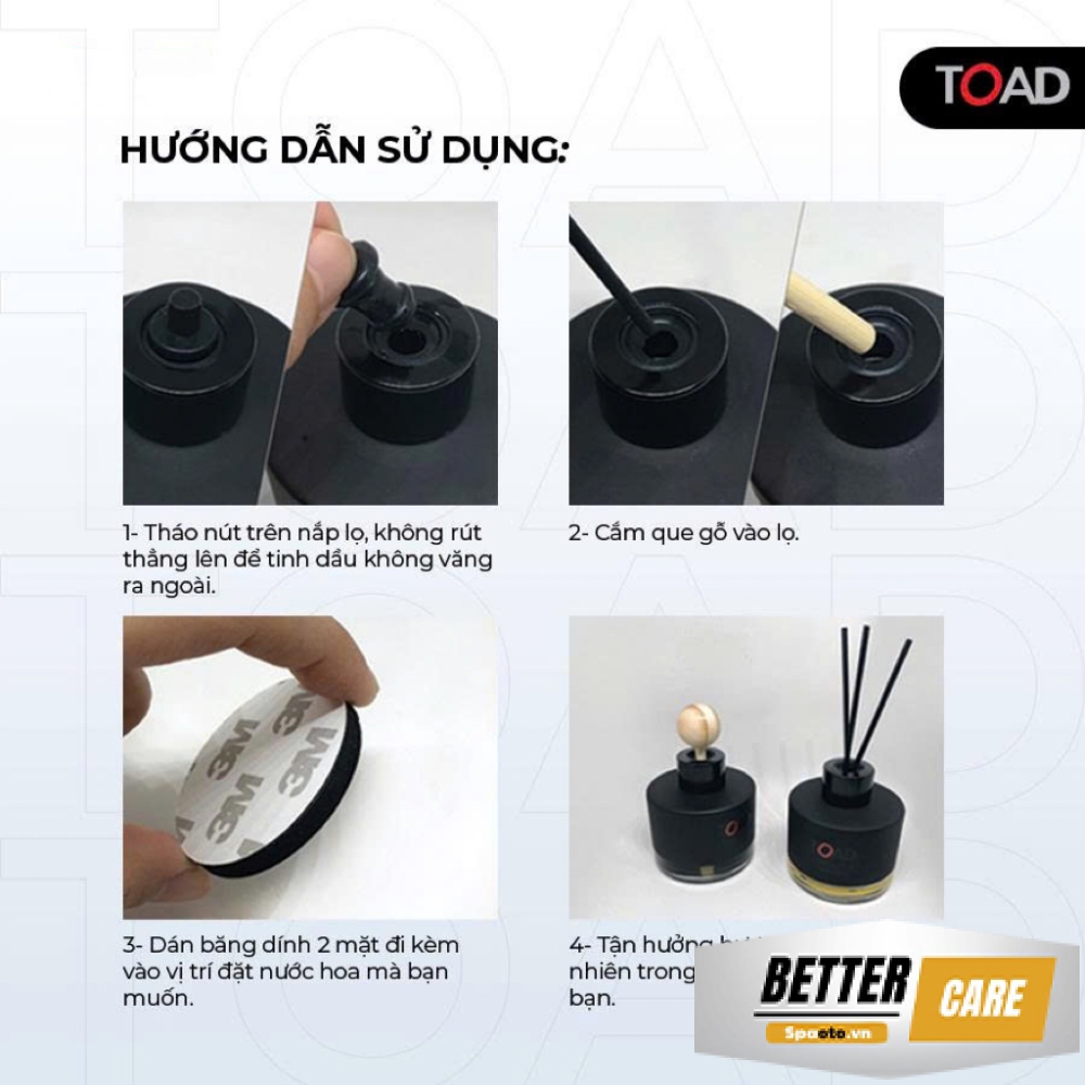 KARISS - NƯỚC HOA Ô TÔ TOAD 
