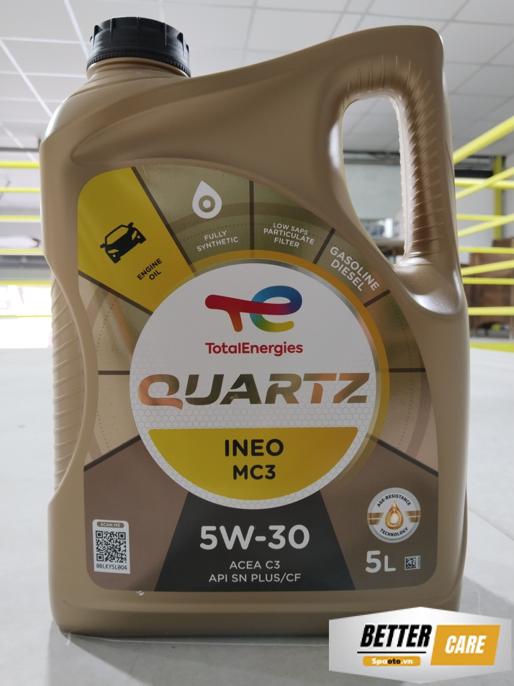 Dầu tổng hợp toàn phần cao cấp Total MC3 5w30
