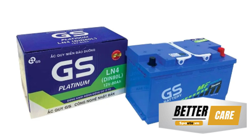 ẮC QUY GS Q-85 12V 65AH ( I-STOP)