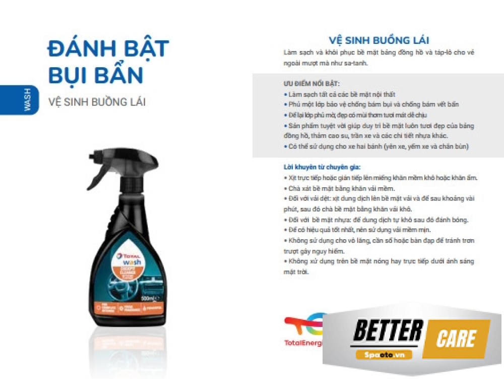 Vệ sinh buồng lái
