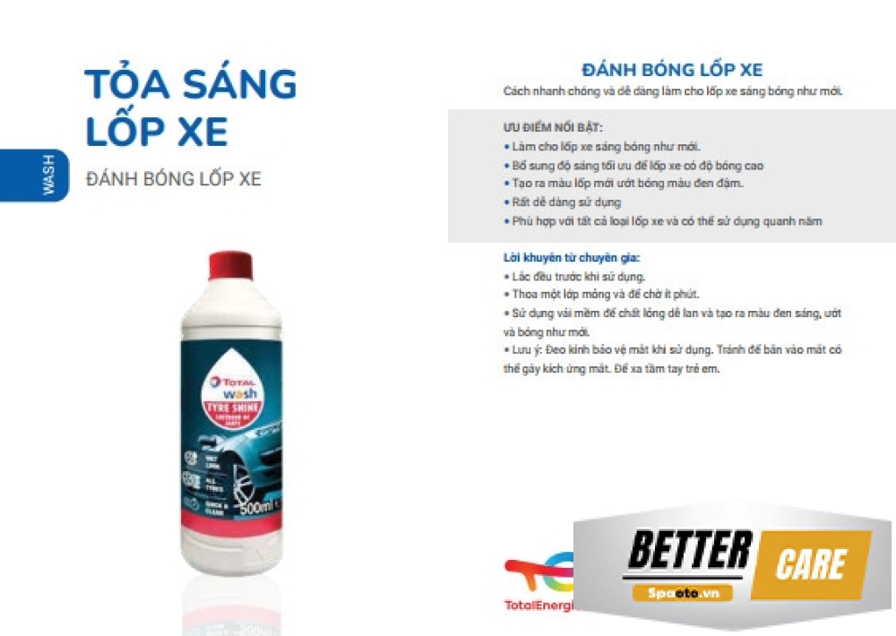 Đánh bóng lốp xe