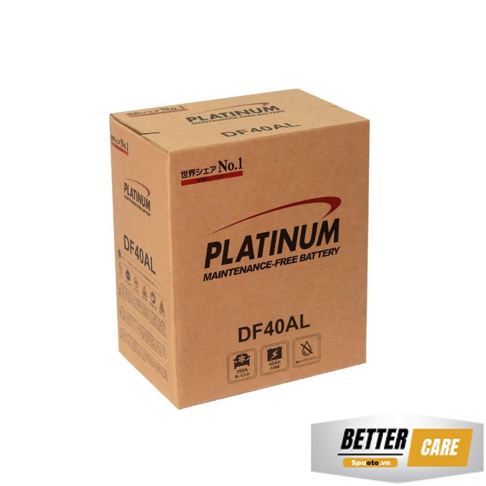 Ắc quy Platinum DF40AL (40 AH; 350 CCA)