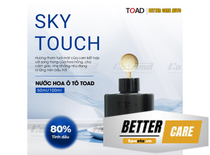 SKY TOUCH - NƯỚC HOA Ô TÔ TOAD 
