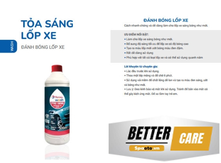 Đánh bóng lốp xe