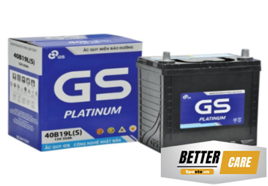 ẮC QUY GS MF 40B19L(S) 12V 35AH