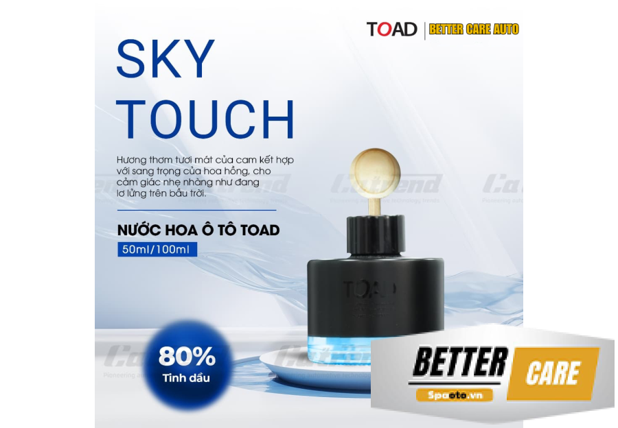 SKY TOUCH - NƯỚC HOA Ô TÔ TOAD 