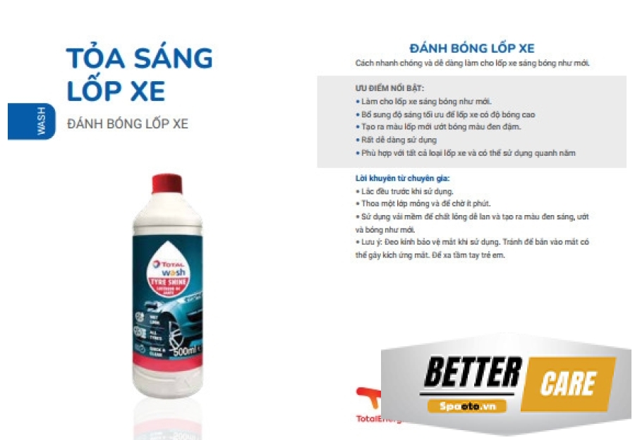Đánh bóng lốp xe